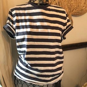Striped cotton tee madewell T-shirt